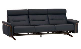 Stressless Stella Leather Sofa with Headrests 2